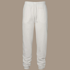 Scrunch leg sweat pants with the words "be kind studios" embroidered on the front.