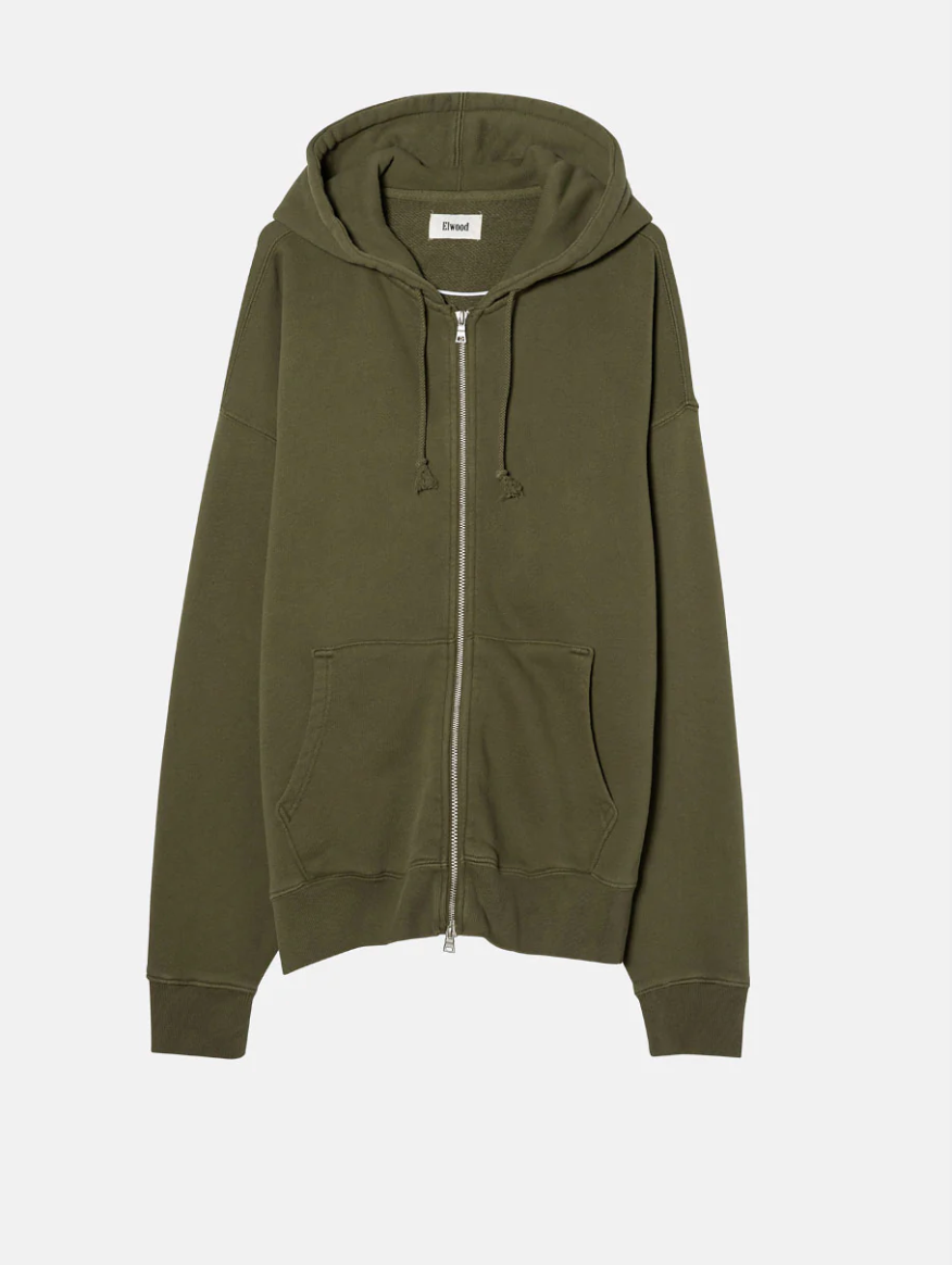 be kind logo | elwood unlined zip hoodie