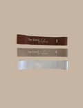 rubber booty bands | be kind studios