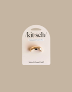 metal gold cloud cuff | kit.sch  | bks