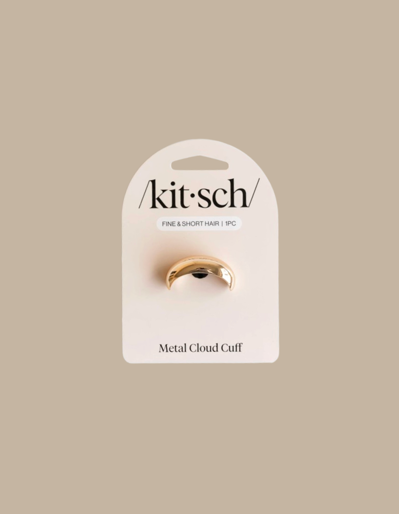 metal gold cloud cuff | kit.sch  | bks
