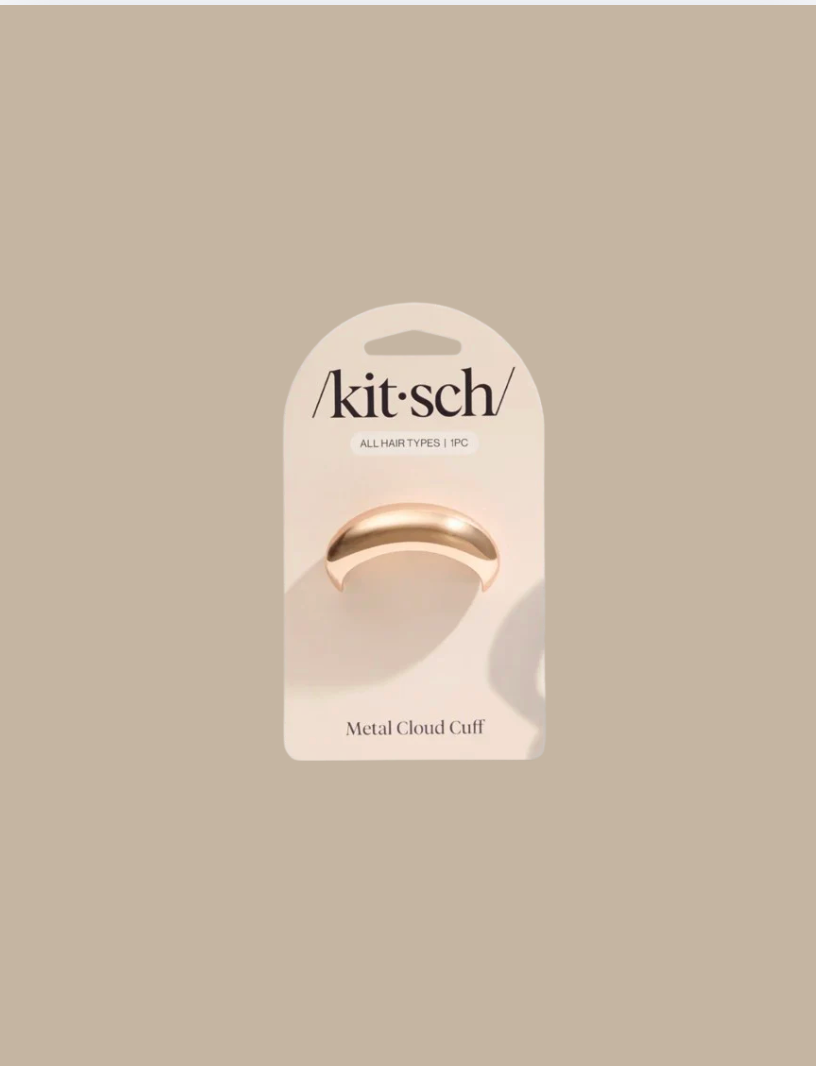 metal gold cloud cuff | kit.sch  | bks