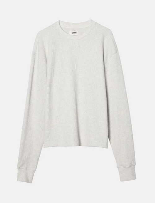 be kind logo | elwood core thermal long sleeve | chocolate