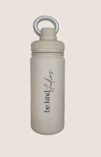 be kind logo | aluminum water bottle
